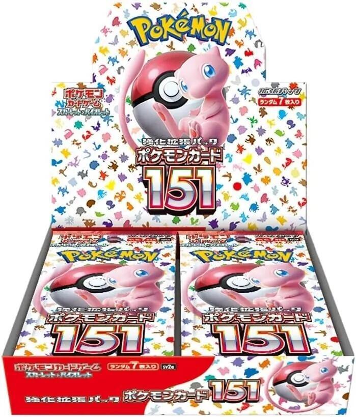 Pokemon: 151 sv2a Booster Box Live Break