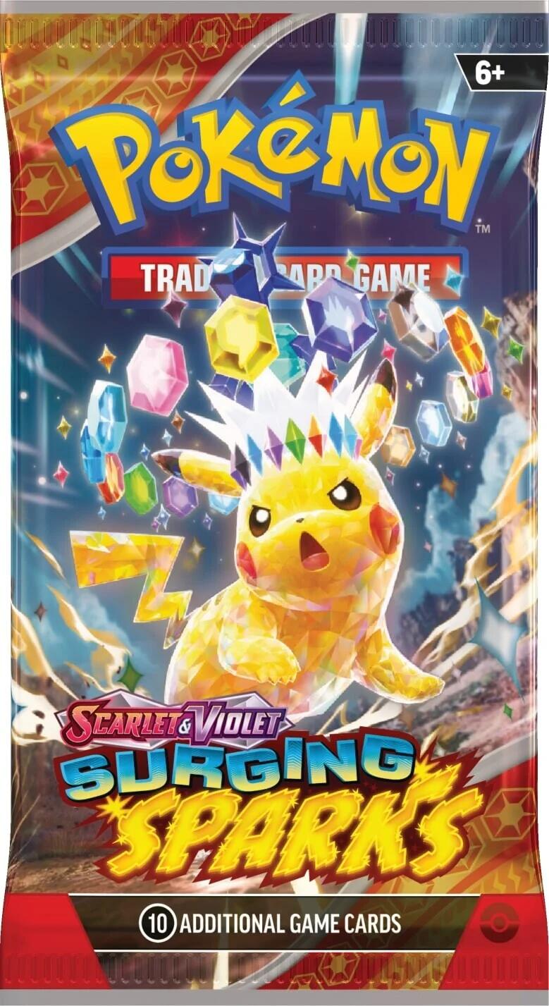 Pokemon: Surging Sparks Booster Pack Live Break