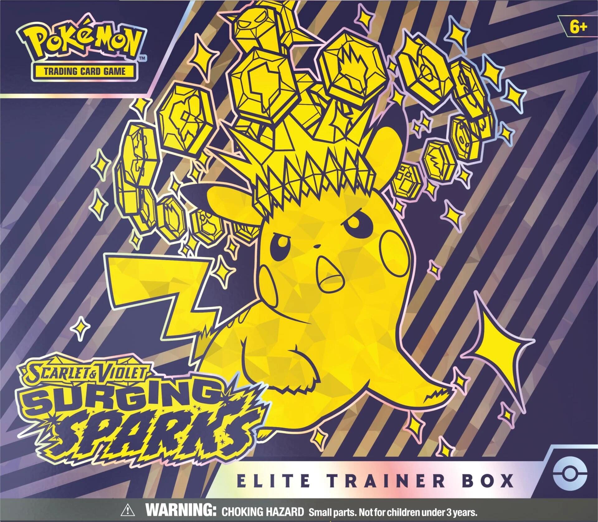 Pokemon: Surging Sparks Elite Trainer Box Live Break
