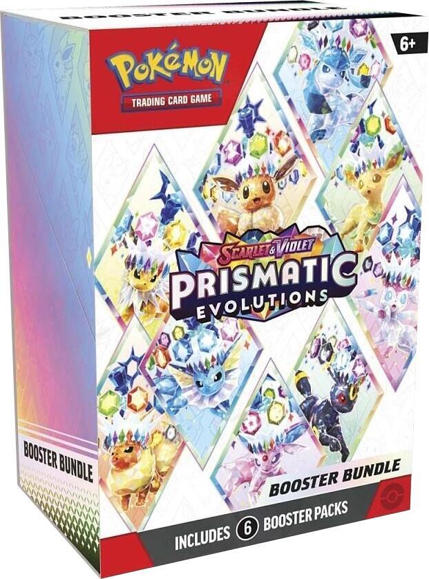 Pokemon: Prismatic Evolutions Booster Bundle Live Break