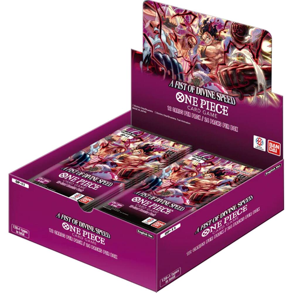 One Piece: A Fist of Divine Speed OP-11 Booster Box Live Break