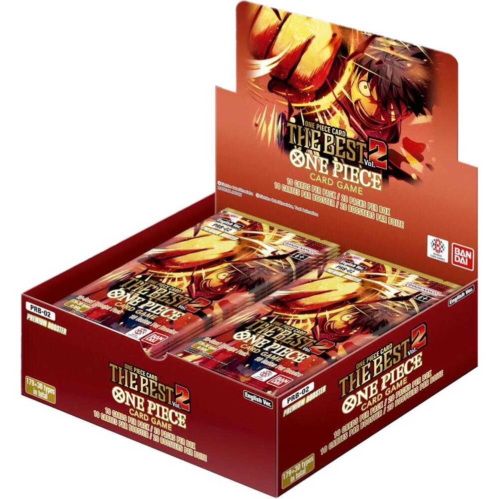 One Piece: The Best Vol. 2 (PRB02) Booster Box Live Break