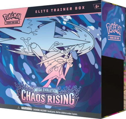 Pokemon: Chaos Rising Elite Trainer Box Live Break