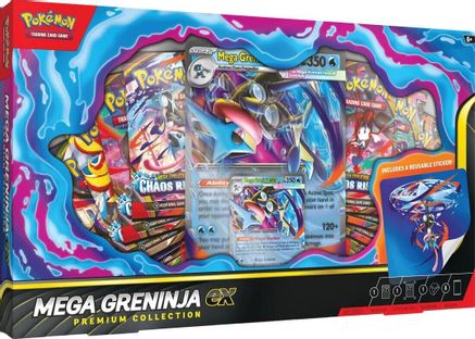 Pokemon: Mega Greninja ex Premium Collection Live Break