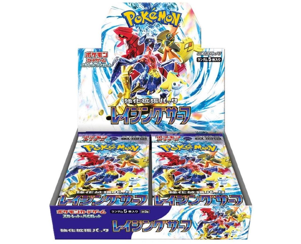 Pokemon: Raging Surf SV3A Booster Box Live Break