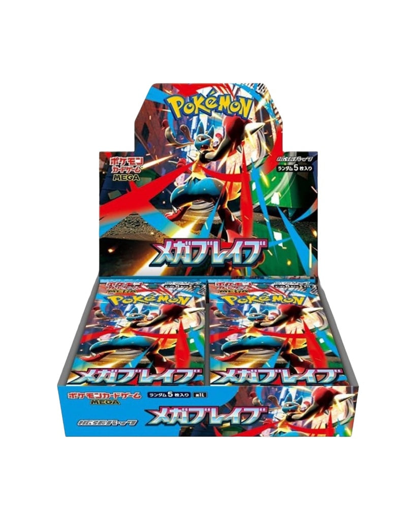 Pokemon: Mega Brave m1L Booster Box Live Break
