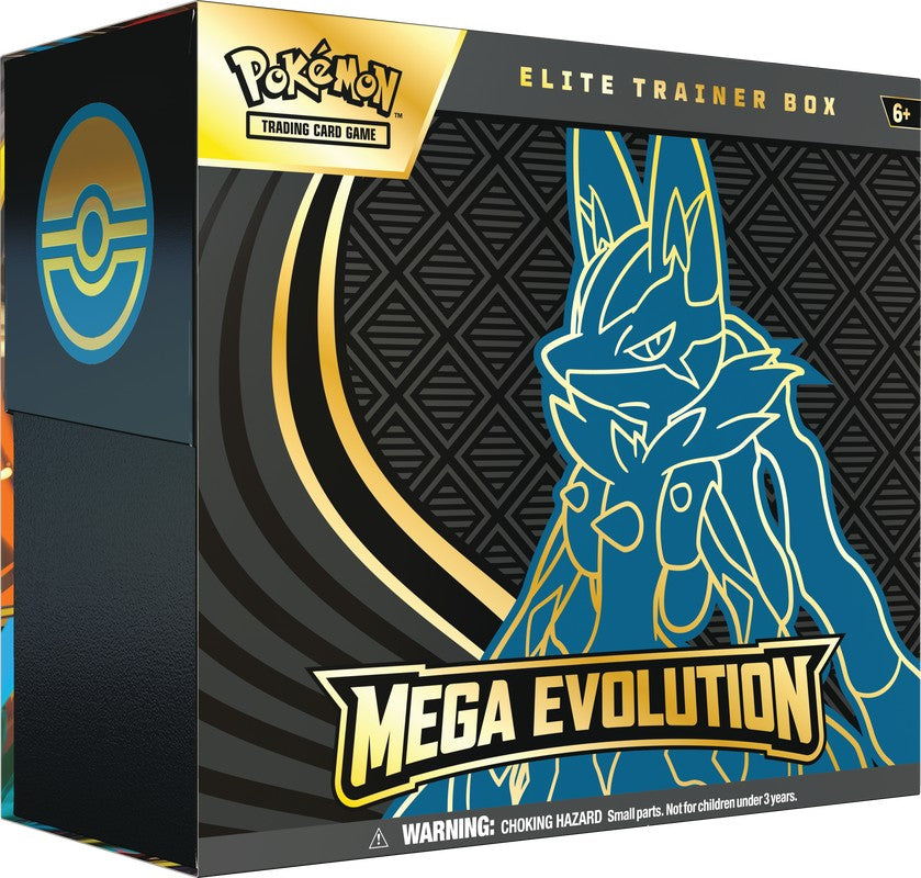 Pokemon: Mega Evolution Elite Trainer Box (Lucario) Live Break
