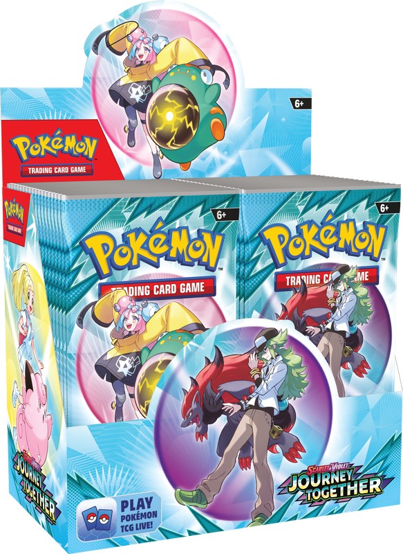 Pokemon: Journey Together Booster Box Live Break