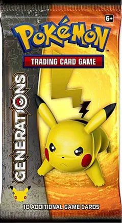 Pokemon: Generations Booster Pack Live Break