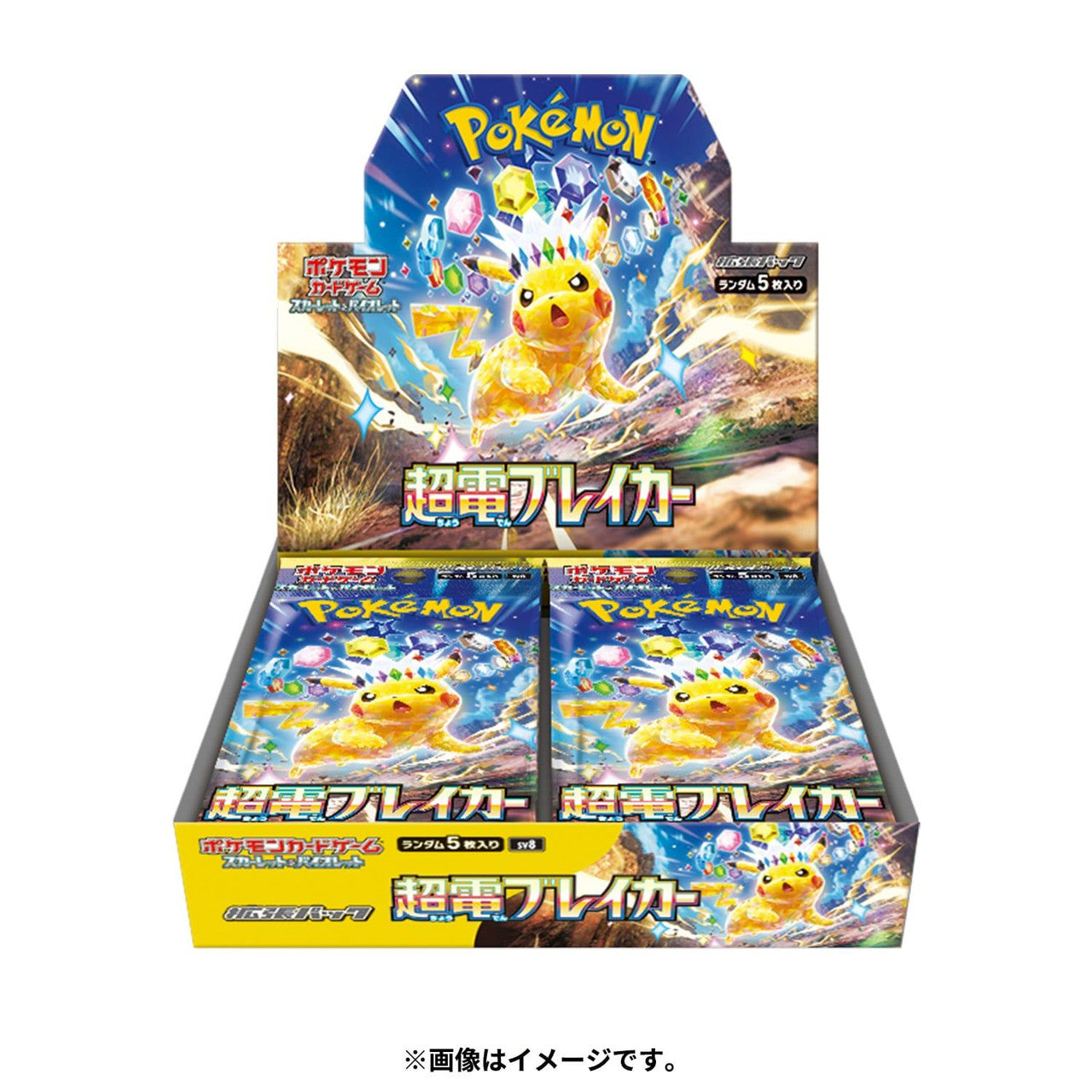 Pokemon: Super Electric Breaker SV8 Booster Box Live Break