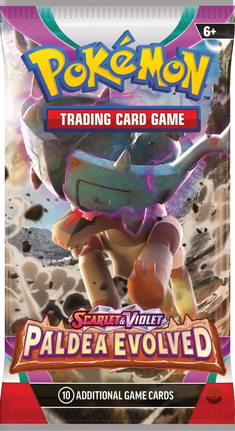 Pokemon: Paldea Evolved Booster Pack Live Break