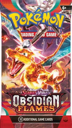 Pokemon: Obsidian Flames Booster Pack Live Break