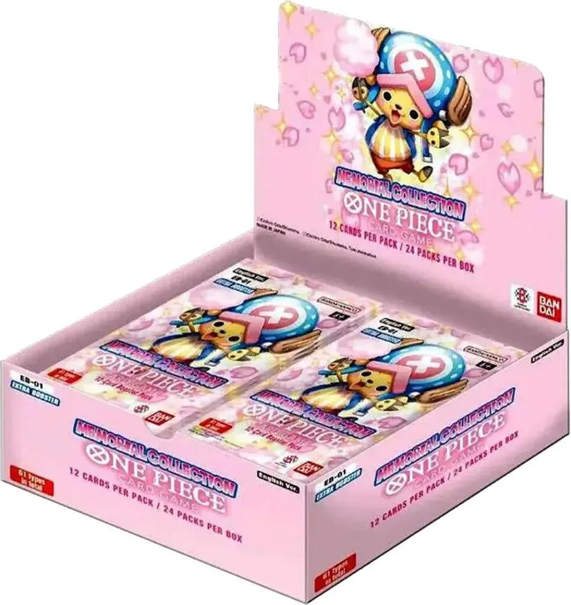 One Piece: Memorial Collection EB-01 Booster Box Live Break