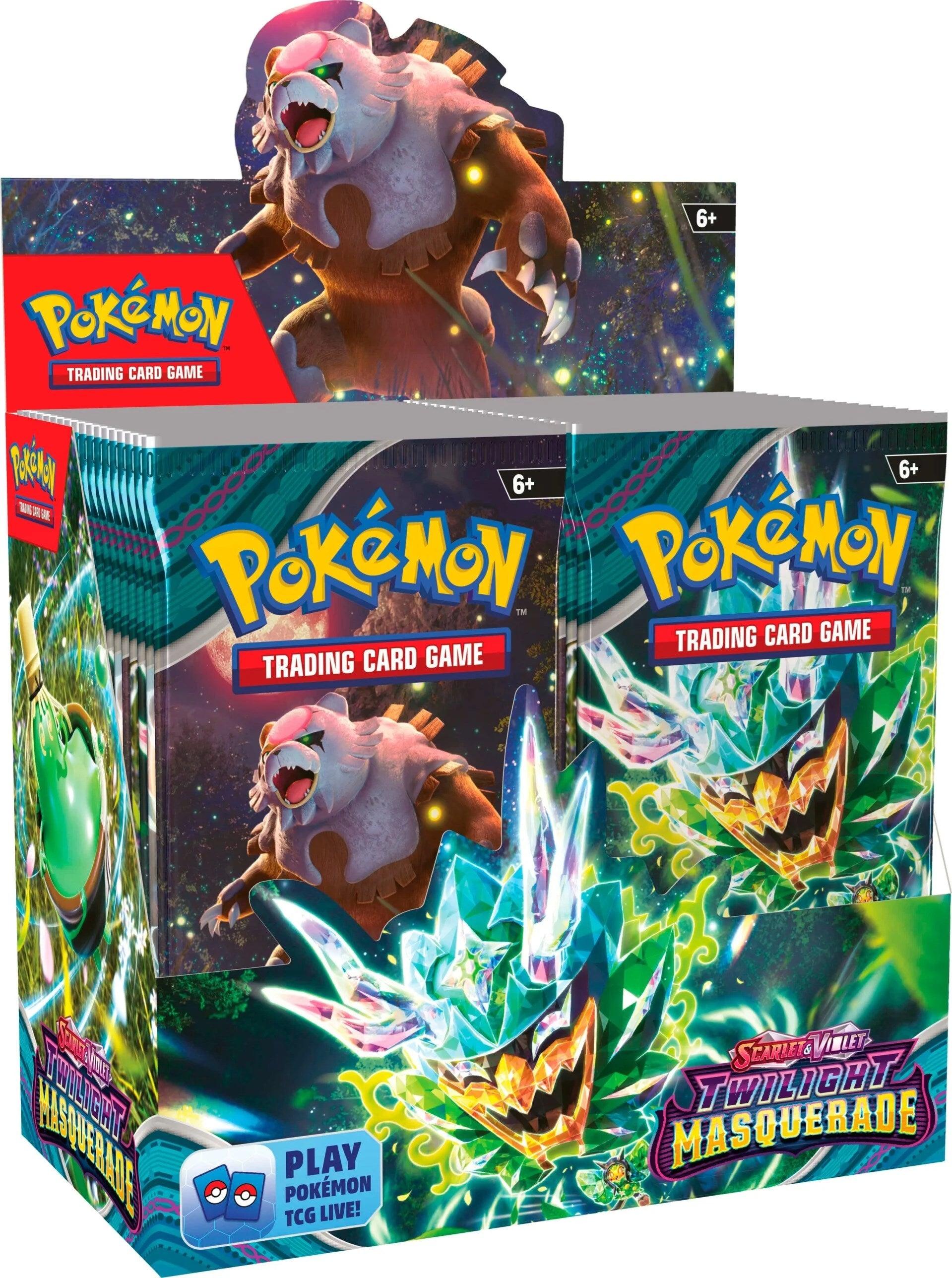 Pokemon: Twilight Masquerade Booster Box Live Break