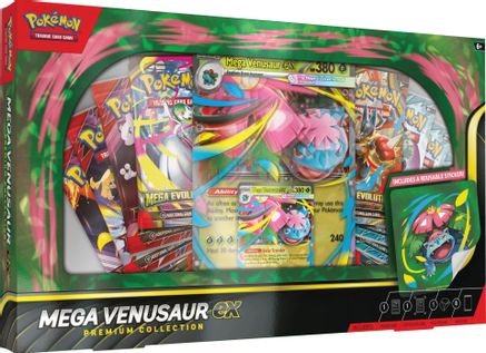 Pokemon: Mega Venusaur ex Premium Collection Live Break