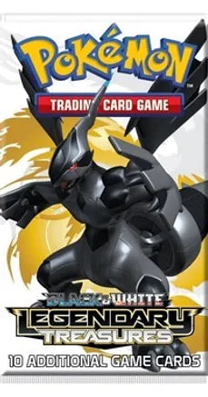 Pokemon: Legendary Treasures Booster Pack Live Break