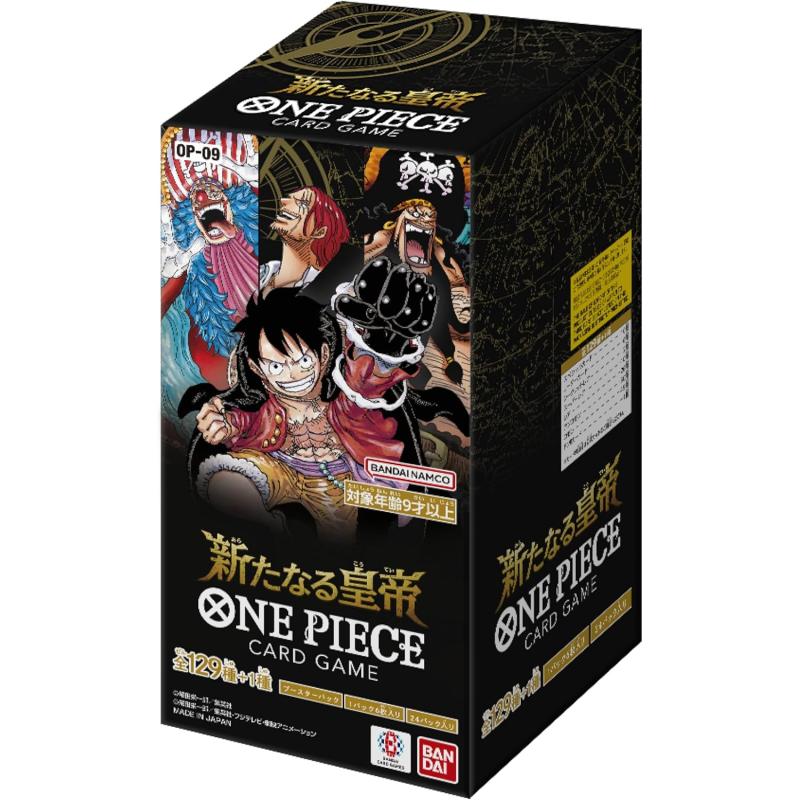 One Piece: The Four Emperors OP-09 Booster Box Live Break